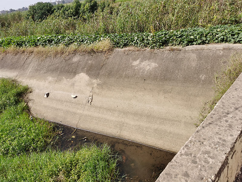 安徽一某地区明渠灌溉项目考察测量